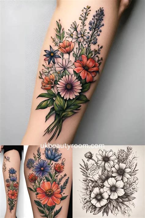 77+ Flower Tattoos – A Garden of Styles for Every。